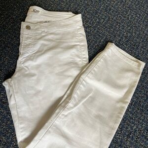 Joe's White Skinny Jeans